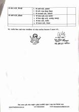 आधारभुत तह कक्षा ८ उत्तीर्ण परीक्षाको तालिका र परीक्षा केन्द्र प्रकाशन गर्ने सम्बन्धमा ।